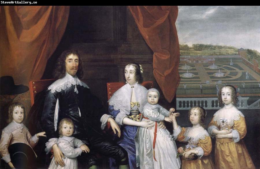 Cornelius Johnson Arthur,1st Baron Capel and his family